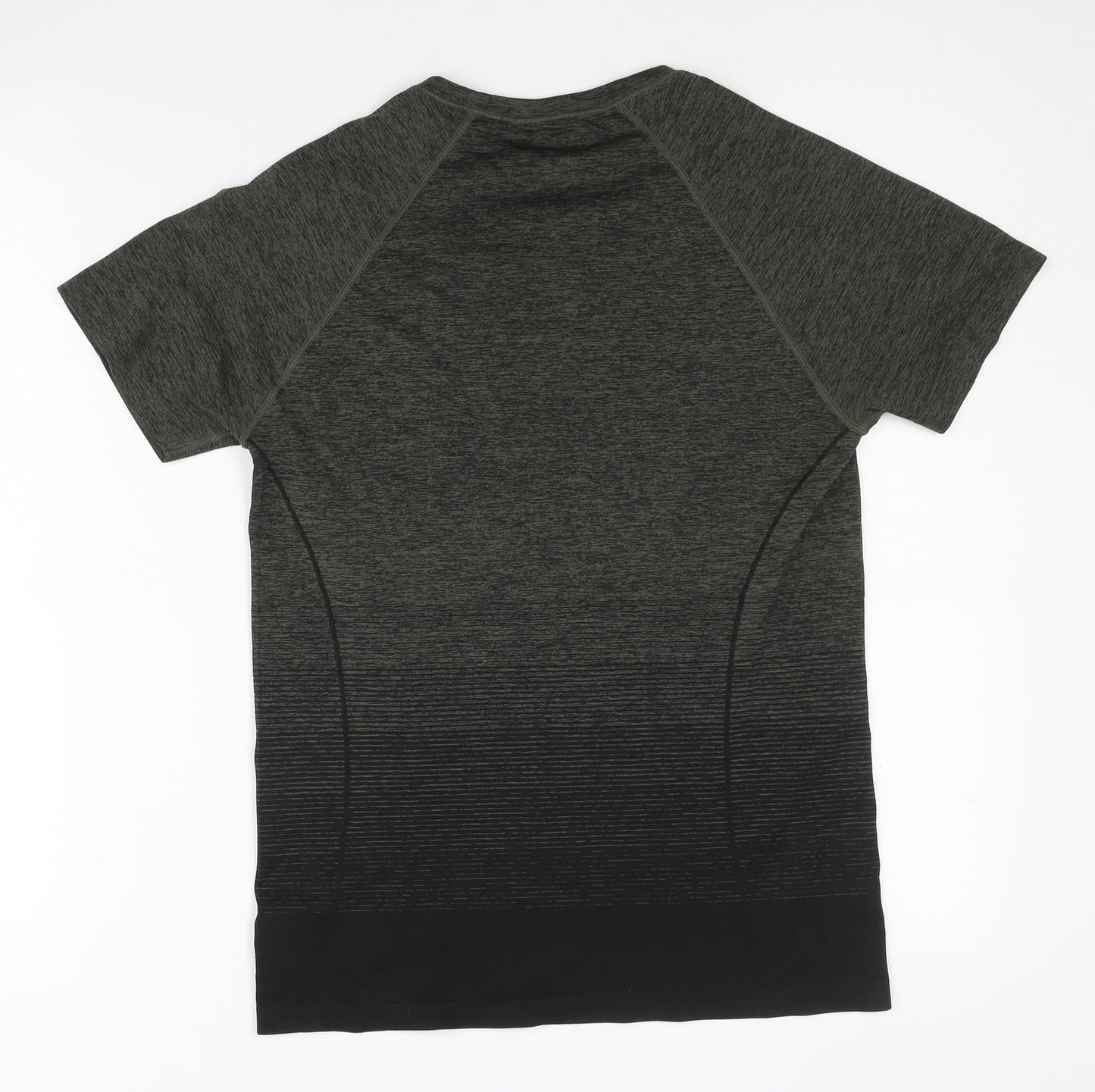 Ergonomixx Men's Green Athletic T-Shirt, Medium