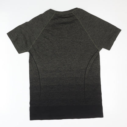 Ergonomixx Men's Green Athletic T-Shirt, Medium