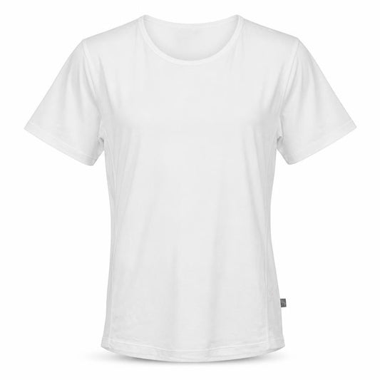 TCM Men's White Crew Neck T-Shirt, L, Breathable