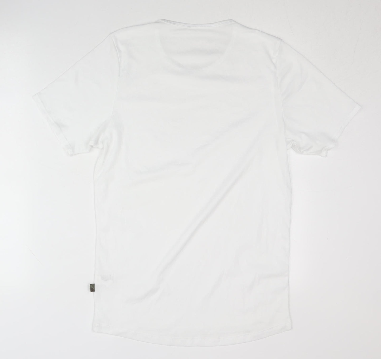 TCM Men's White Crew Neck T-Shirt, L, Breathable