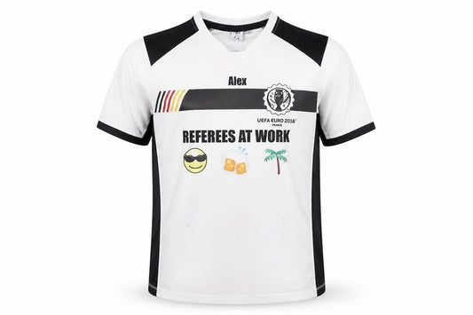 UEFA Euro 2016 Men's Football Jersey XL, White/Black