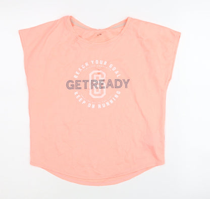 H&M Girls Pink Sleeveless T-Shirt Size 9-10 Years