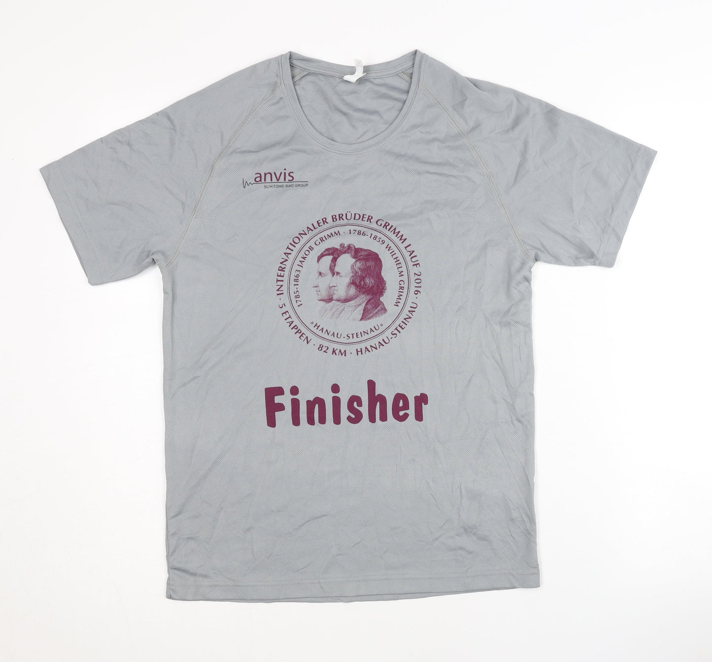 Proact Men's Grey XS T-Shirt Athletic Fit