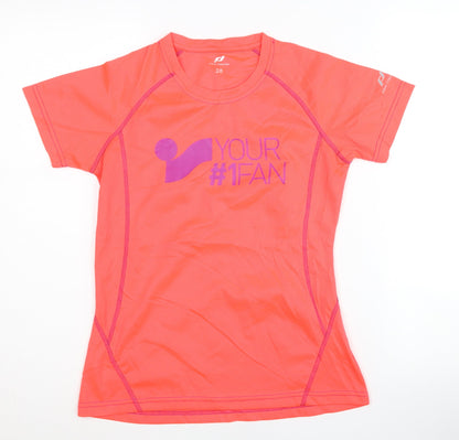Pro Touch Women's Pink T-Shirt - Size 10 Activewear