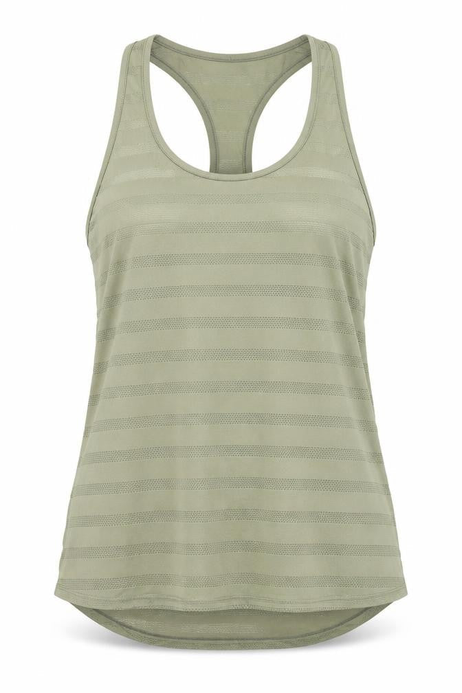 Womens UK Size M H&M Green Gym & Training Tank