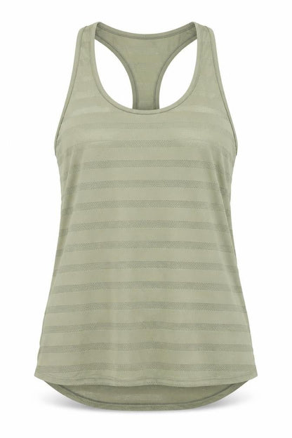 Womens UK Size M H&M Green Gym & Training Tank