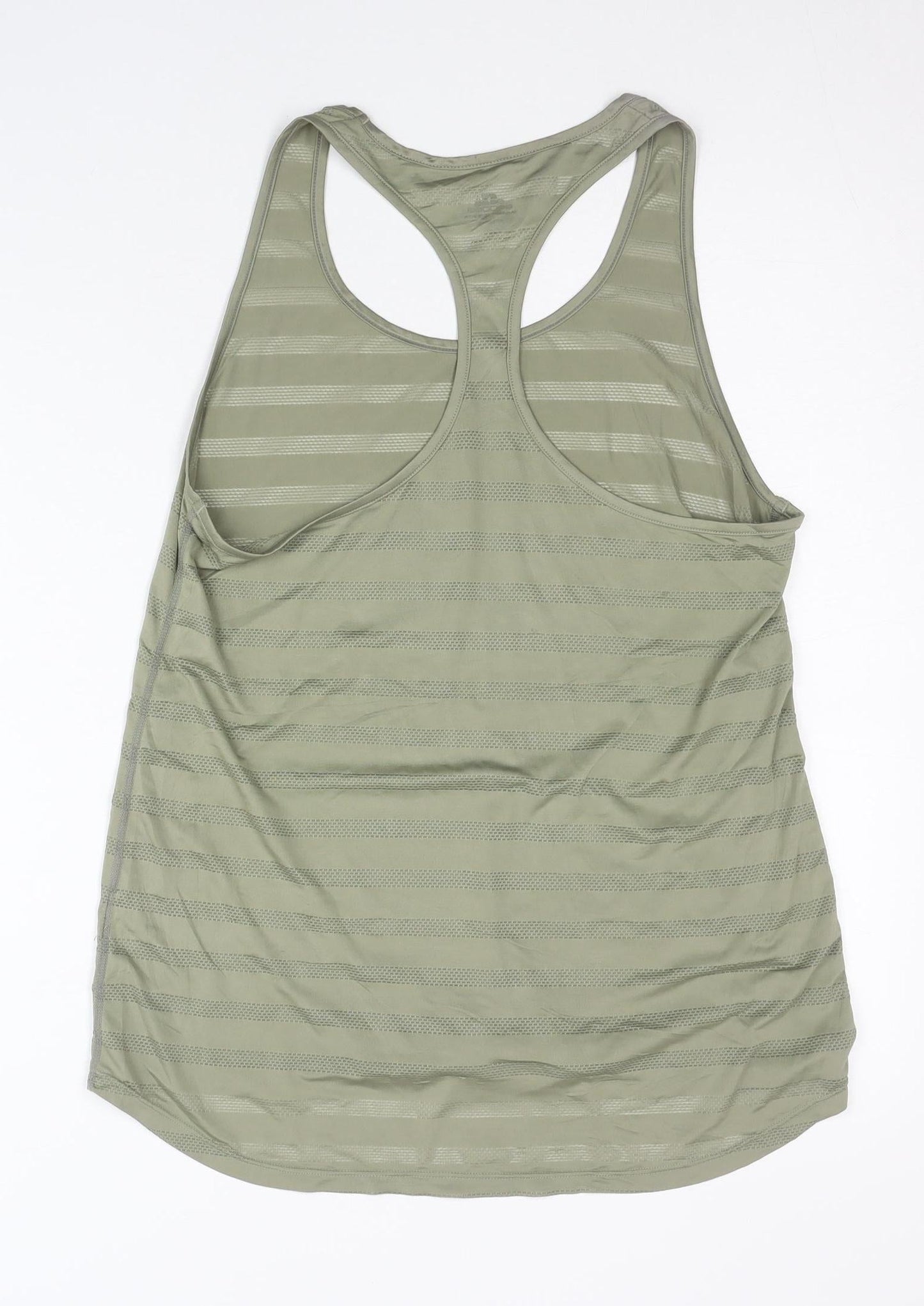 H&M Women Green Racerback Tank Top M