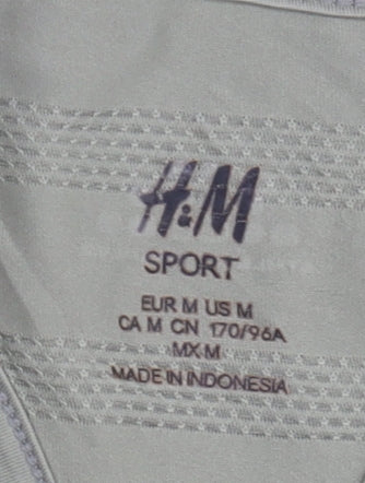 H&M Women Green Racerback Tank Top M