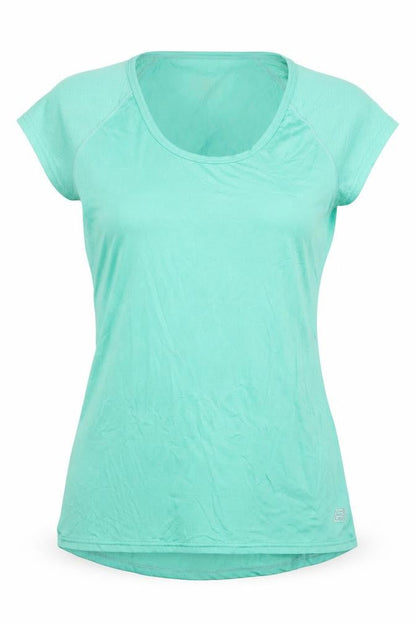 Women's Green Activewear T-Shirt - Size S