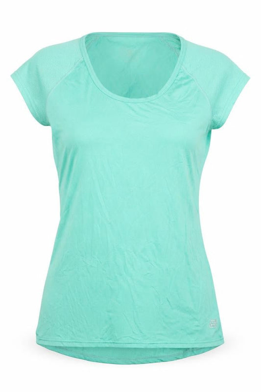 Women's Green Activewear T-Shirt - Size S