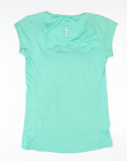 Women's Green Activewear T-Shirt - Size S