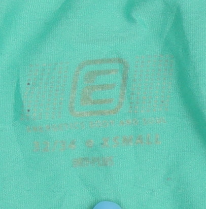 Women's Green Activewear T-Shirt - Size S