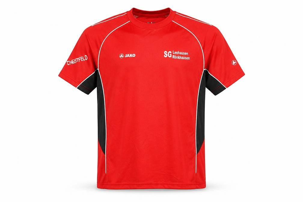 Mens UK Size L JAKO Red Football T-Shirt