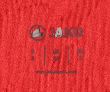 Jako Men's Red Football Jersey T-Shirt Large