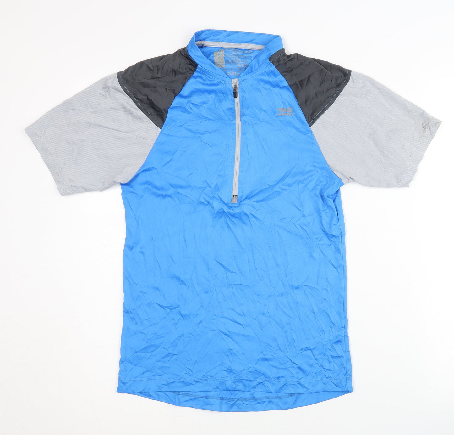 TAO Men's Blue Short Sleeve Pullover - Small