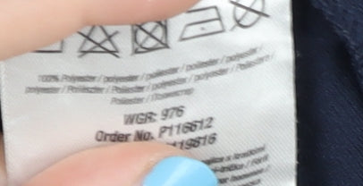 Identic Men's Blue M Graphic Print T-Shirt Sports