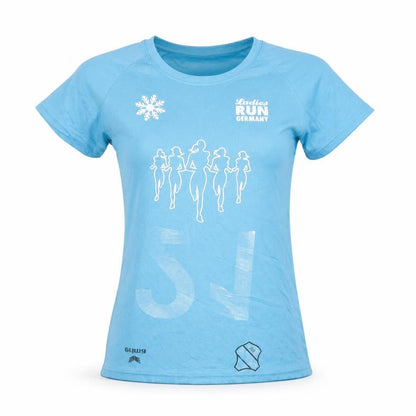 ROLY Women's Blue Running T-Shirt Size 8