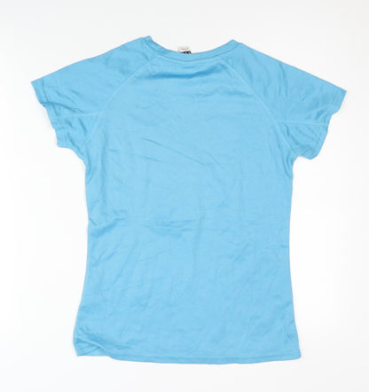 ROLY Women's Blue Running T-Shirt Size 8
