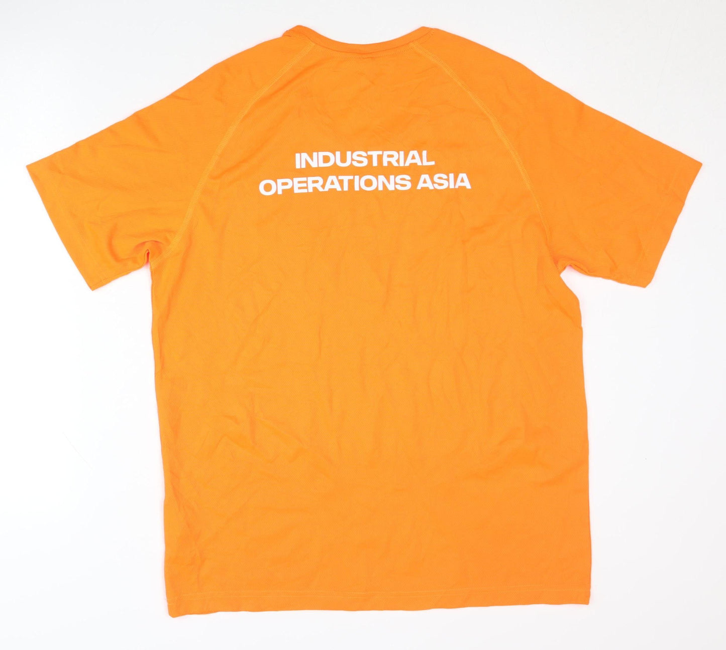 Proact Men's Orange T-Shirt, Large, Short Sleeve