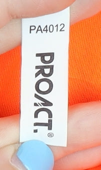 Proact Men's Orange T-Shirt, Large, Short Sleeve