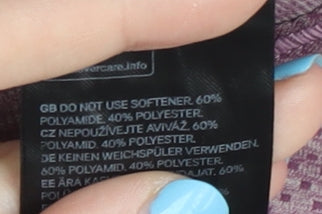 H&M Women's Purple Athletic T-Shirt, M, Sporty Performance