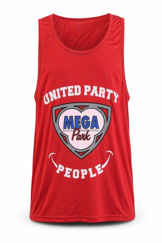 United Party Men’s Red M Tank Top