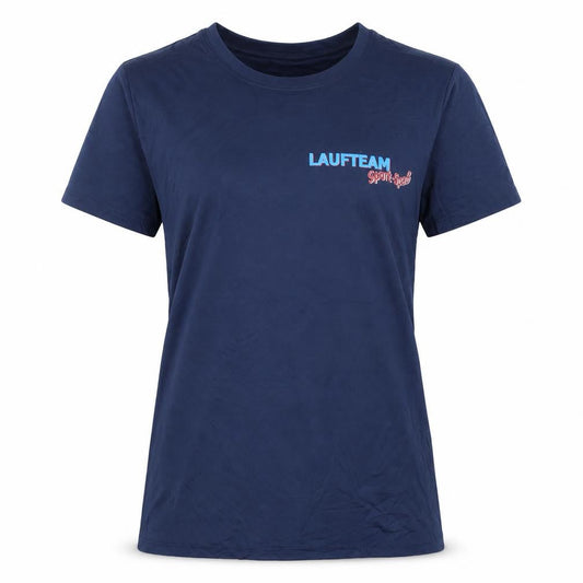Hanes Blue Unisex Activewear T-Shirt M Crew Neck