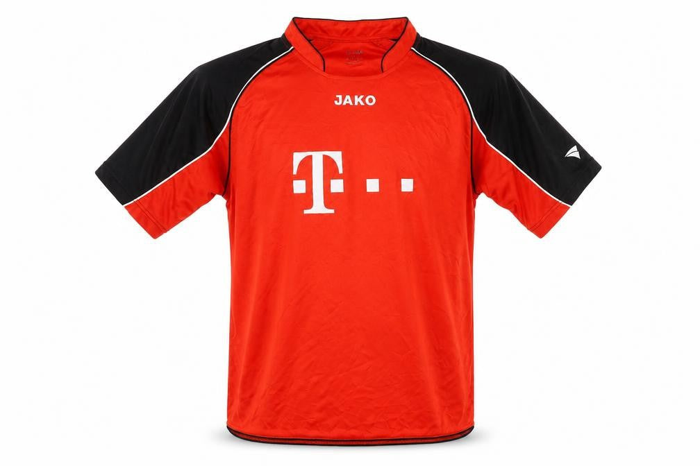 Mens UK Size S JAKO Red Football T-Shirt