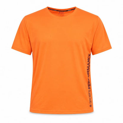 Mens UK Size S Crivit Orange Gym & Training Running & Jogging T-Shirt