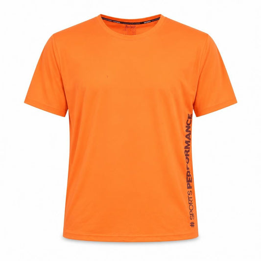 Mens UK Size S Crivit Orange Gym & Training Running & Jogging T-Shirt