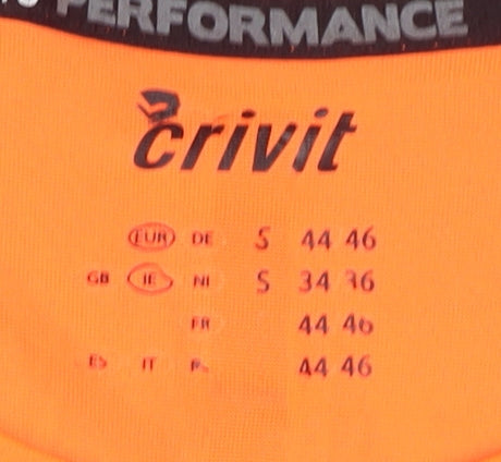 Crivit Men's Orange Sports T-Shirt S