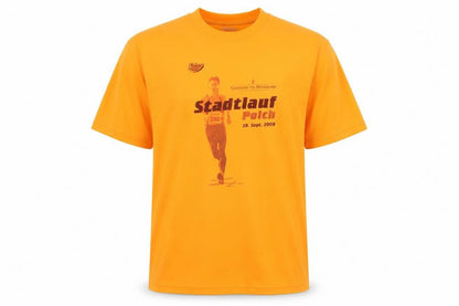 Mens UK Size XL Newline Orange Running & Jogging T-Shirt