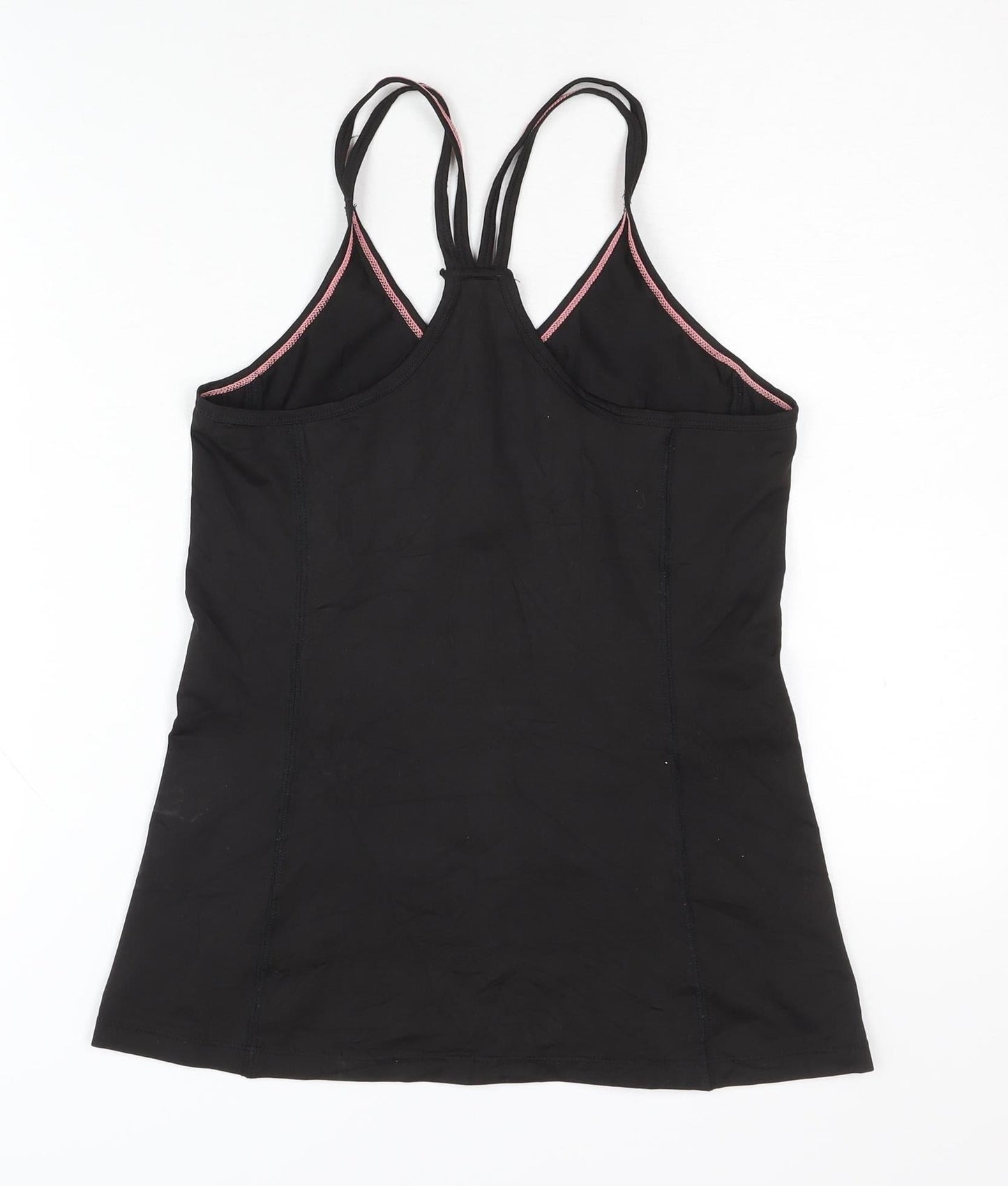 H&M Women's Black Slim Fit Sports Tank Top, Size S