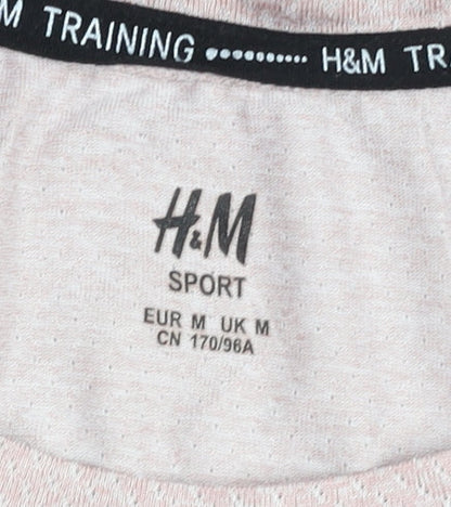 H&M Women's Pink Gym Tank Top M