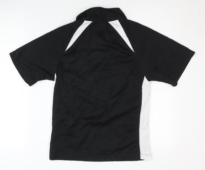 Biz Collection Unisex Kids Black Polo Shirt - Size 12 Years