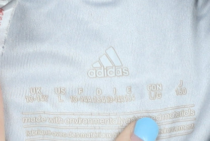 Adidas Boys Black Polo Shirt, 13-14 Years, Sports Style