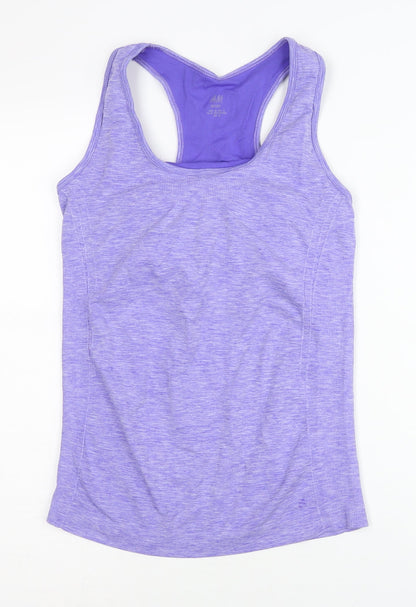 H&M Women's Purple Racerback Tank Top, Size M