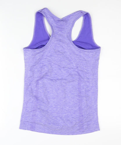 H&M Women's Purple Racerback Tank Top, Size M