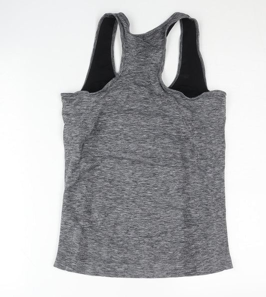 H&M Women's Grey Racerback Tank Top Size 16