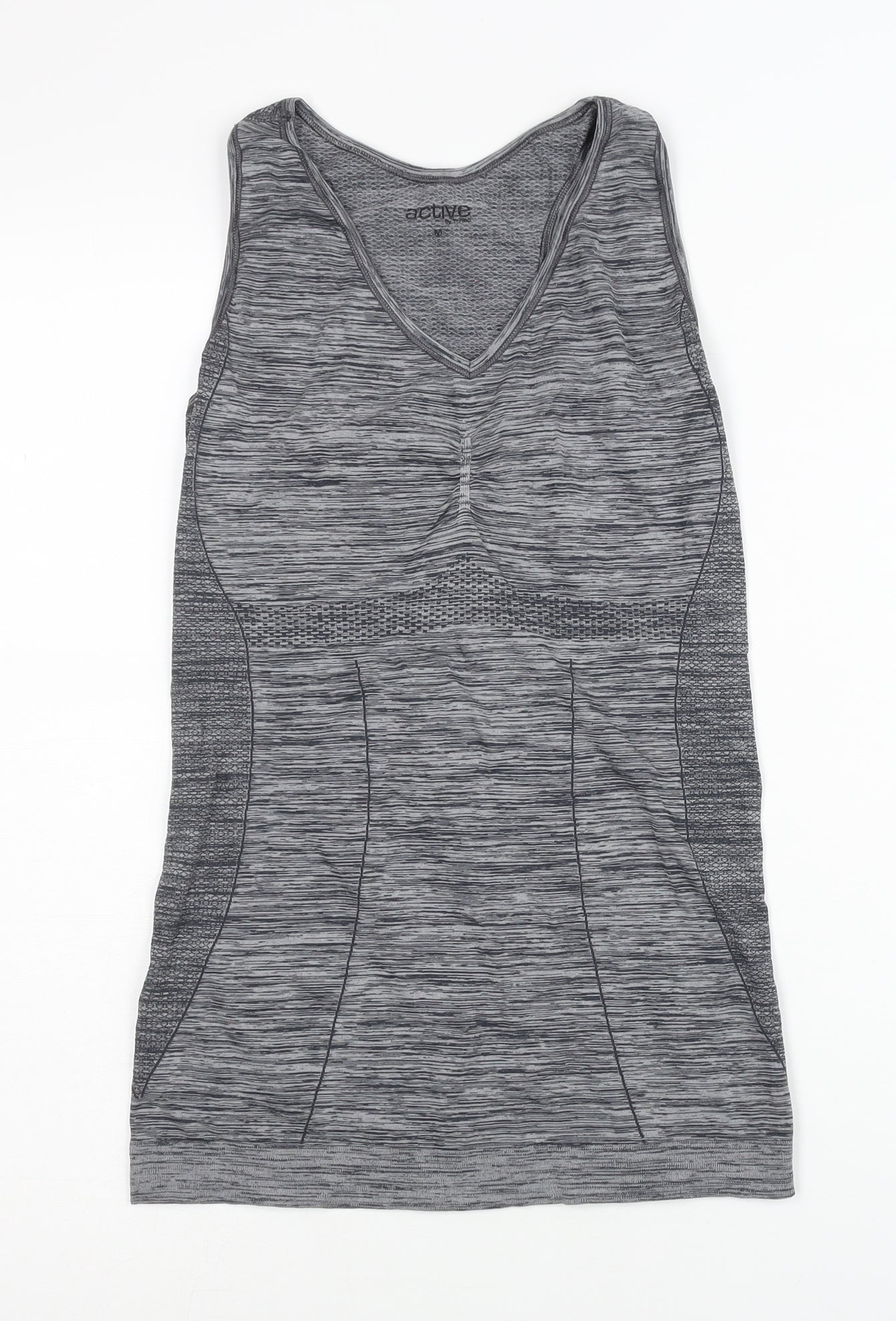 Active by Cubico Grey Women's Medium Tank Top
