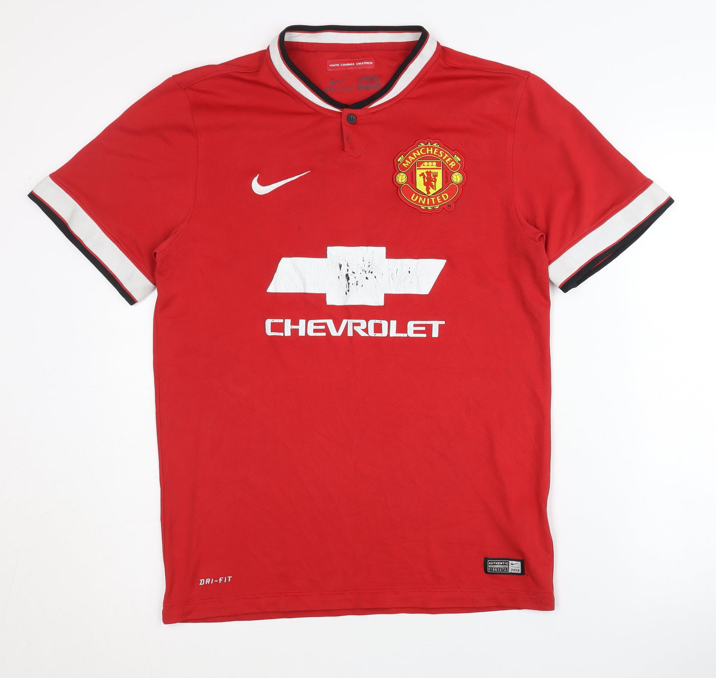 Nike Manchester United Home Shirt Red for Adults, Short Sleeves