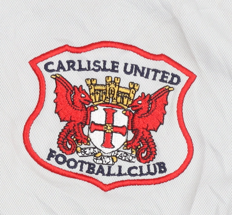 Fila Carlisle United Away Shirt Grey M Adults Short Sleeves
