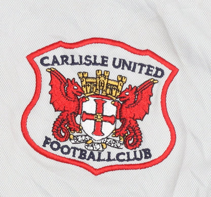 Fila Carlisle United Away Shirt Grey M Adults Short Sleeves