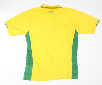 Brasil CBF Adults Yellow XL Home Shirt