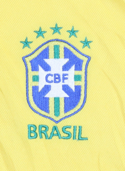 Brasil CBF Adults Yellow XL Home Shirt