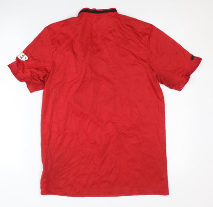 Adidas Manchester United Home Shirt, Adults M, Red