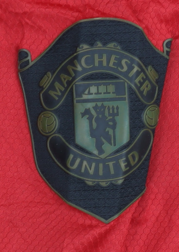 Adidas Manchester United Home Shirt, Adults M, Red