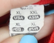 Umbro Lyon Adult Red Shirt XL Christian 5 Away