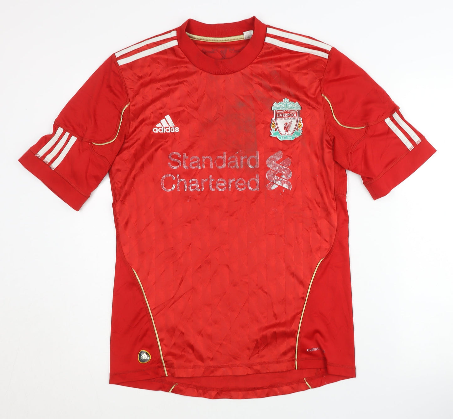 Adidas Red Liverpool FC Home Shirt for Adults, Short Sleeves
