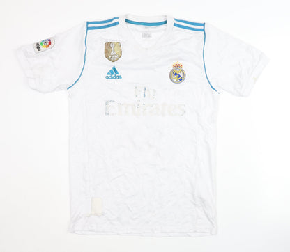 Adidas Real Madrid Ronaldo 7 Home Shirt, White, L, Adults